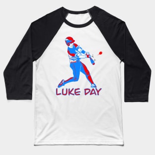 LUKE DAY RED WHITE AND BLUE BASEBALL PLAYER Baseball T-Shirt